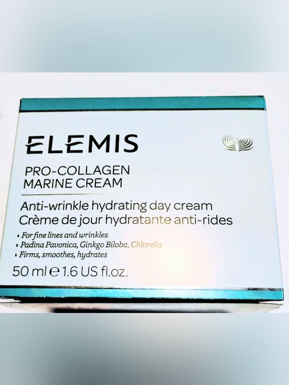 ELEMIS White & Aqua Marine Pro-Collagen Day Cream New In Box